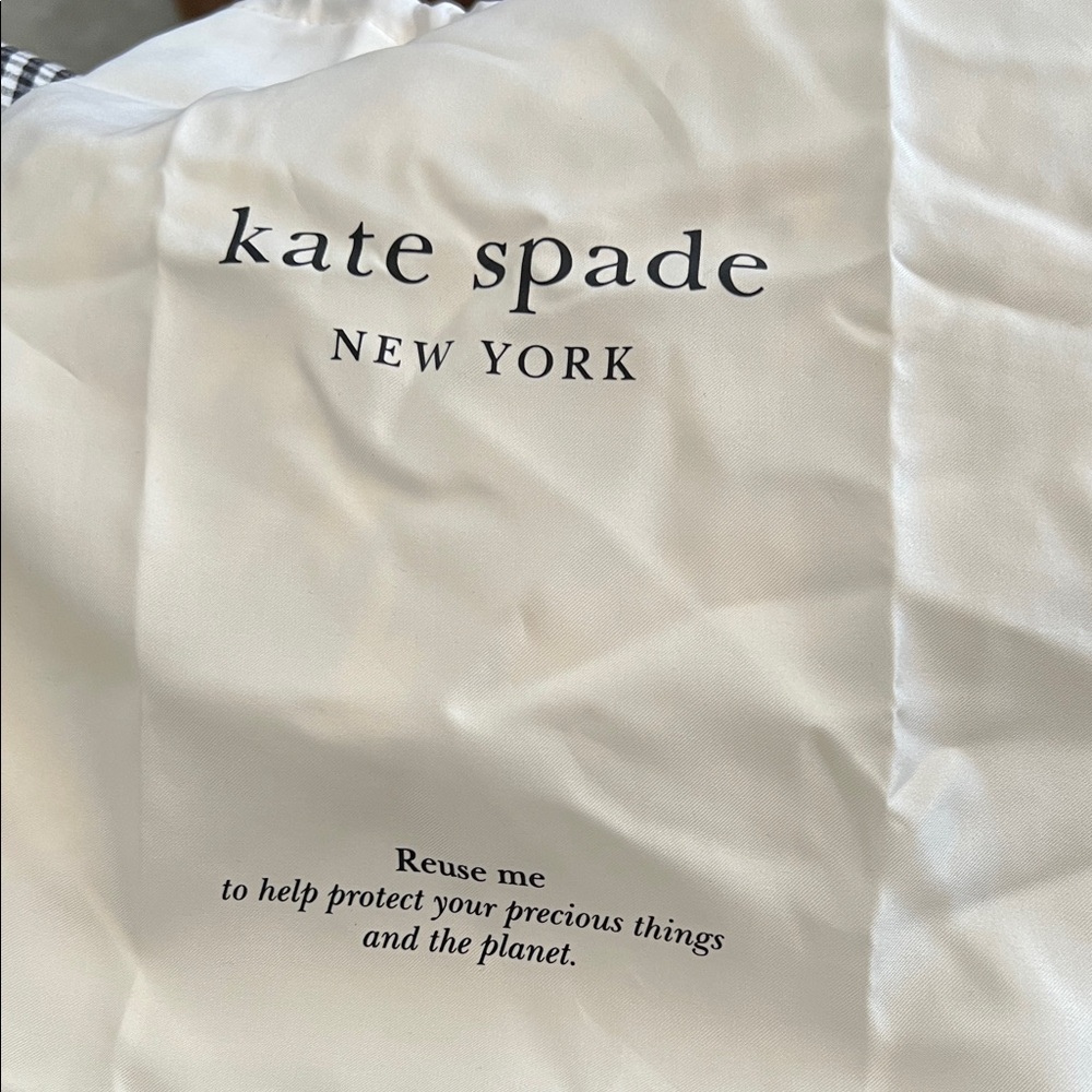 MWT Kate Spade Morgan painterly houndstooth Crossbody Bag NWT with KS dust cover - Picture 7 of 7